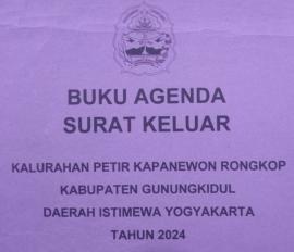 Buku Agenda Surat Keluar
